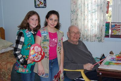 Valentine’s Day with the Girl Scouts Valentine’s Day with the Girl Scouts