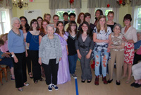Patchogue-Medford High School Key Club Members Strike a Pose at McPeak's Assisted Living Patchogue-Medford High School Key Club Members Strike a Pose at McPeak's Assisted Living