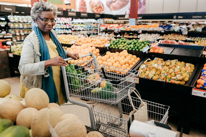 how seniors can save money on groceries